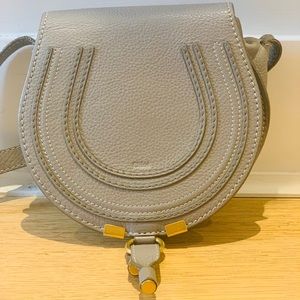 Chloe Marcie Mini crossbody bag in Gray